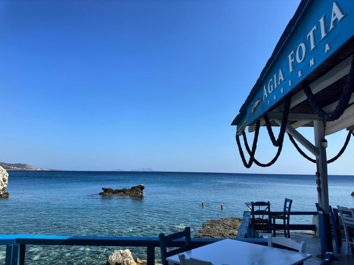 Agia Fotia Taverna Kerames Dış mekan fotoğraf